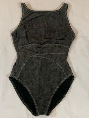 Magicsuit One Piece Swimsuit Sz 10 Olive Green Slimming Tummy Control Shaping